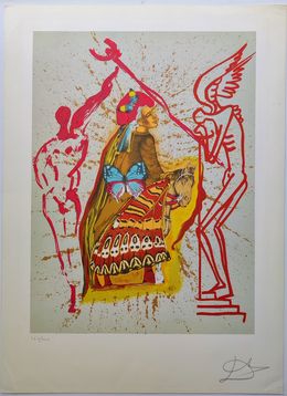 Print, Pilgrim's Journey, Salvador Dali