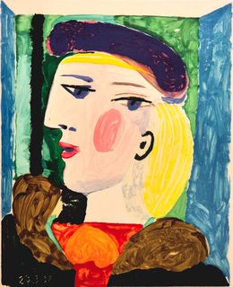 Édition, Femme Profile (Marie-Therese Walter), Pablo Picasso