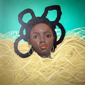 Painting, Self Adorable, Ajenifuja Abiodun