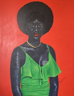 Gemälde, On A Date, Ajenifuja Abiodun