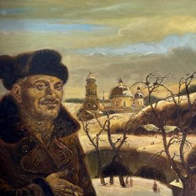 Gemälde, The Return of the Husband, Oleg Litvinov