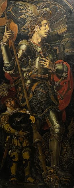Gemälde, Infantryman, Oleg Litvinov