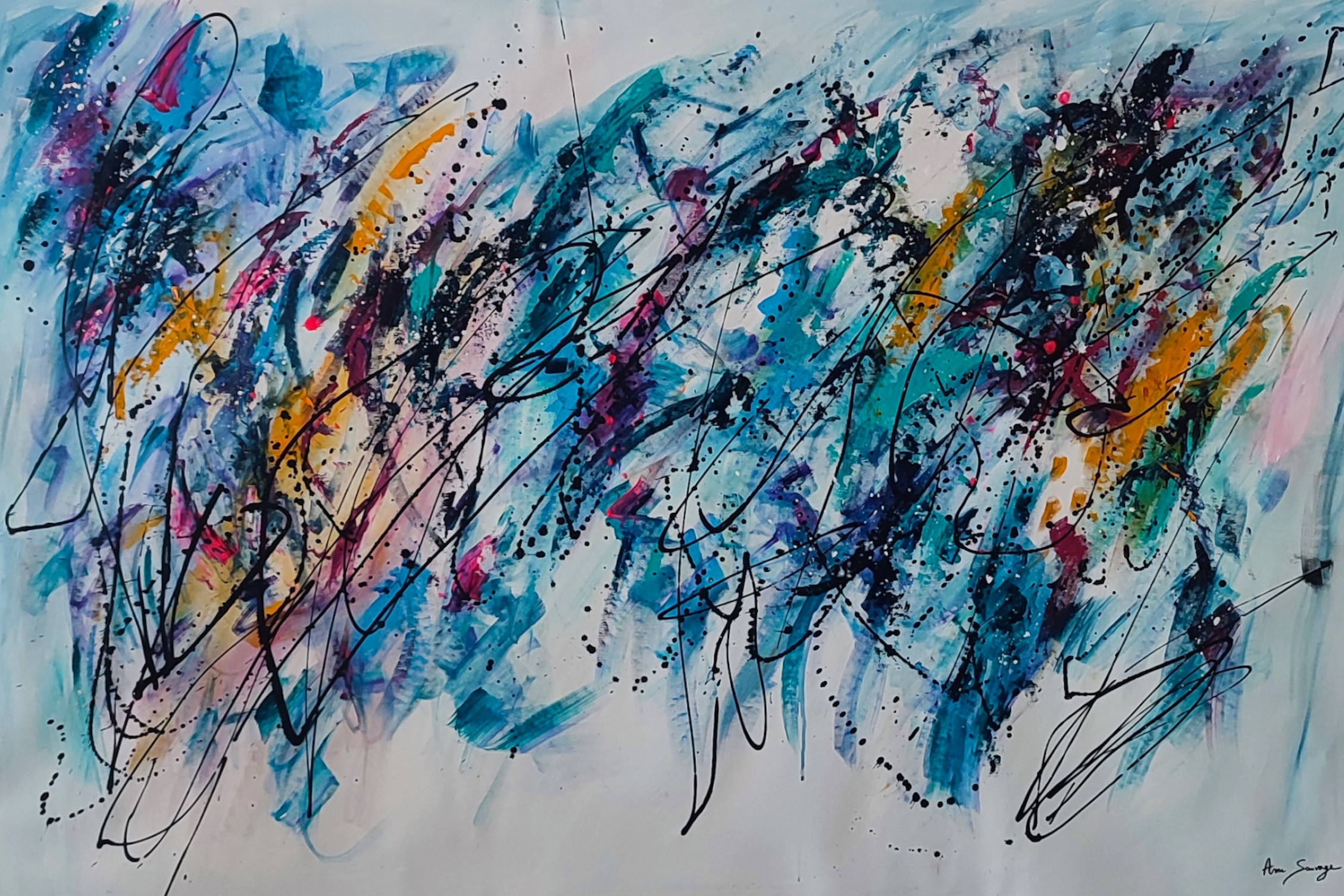Âme Sauvage, Bleu intense Âme Sauvage, Bleu intense