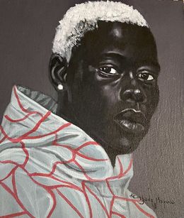Gemälde, Gaze 1, Akingbade Mayowa