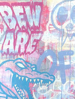 Peinture, Bewar of Croco, Mister P