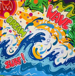 Gemälde, Dream surf, Gino Bonnaud