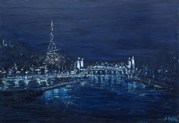 Gemälde, Lumières de Paris, Sabine Kalka