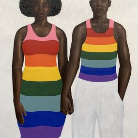 Gemälde, Just Hold My Hands, Elijah Olanase
