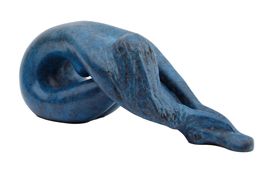 Skulpturen, Petite Priscaela Patine bleue, Christian Candelier