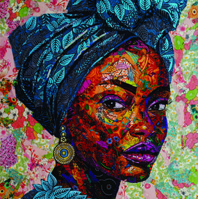 Peinture, Pillar of Strength 2, Agwunwa Theophilus