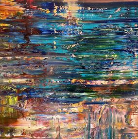 Painting, Abstract informal 2024-2111-1, Robert Niesse