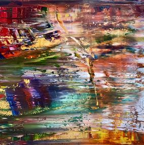 Painting, Abstract informal 2024-2111-2, Robert Niesse
