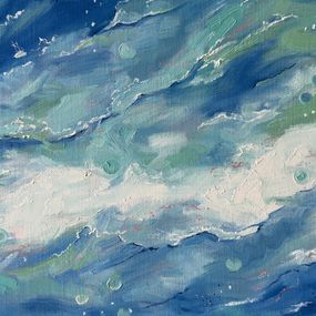 Gemälde, Raging sea, Natalia Korneeva (Natiko)