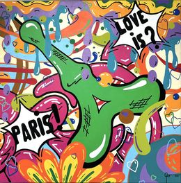 Gemälde, Love is Paris, Gino Bonnaud