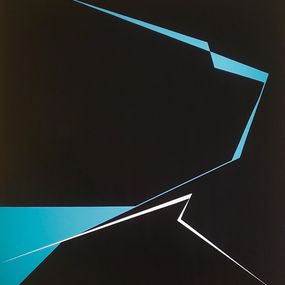 Painting, Divergence 2, Veronika Obushikhina