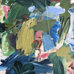 Gemälde, Running, Marcus Aitken
