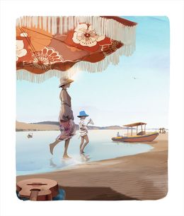Drucke, Le Banc d'Arguin - collection spéciale Grands Formats, Sophie Griotto