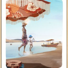 Print, Le Banc d'Arguin, Sophie Griotto
