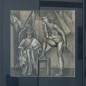 Zeichnungen, Couple, Chantal Lanvin
