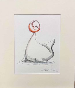 Dessin, L'Otarie, Jean-Louis Toutain