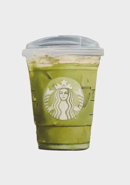 Zeichnungen, Starbucks Matcha, Ludvig Gulhane