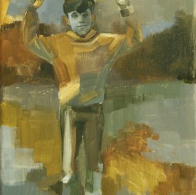 Painting, Arbre kaki, Patricia Dubois
