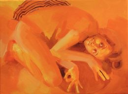 Gemälde, Gecko, Patricia Dubois