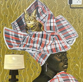 Painting, Fear of Darkness, Awofadeju Solomon