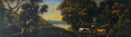 Painting, Evening, Herd, Oleg Litvinov