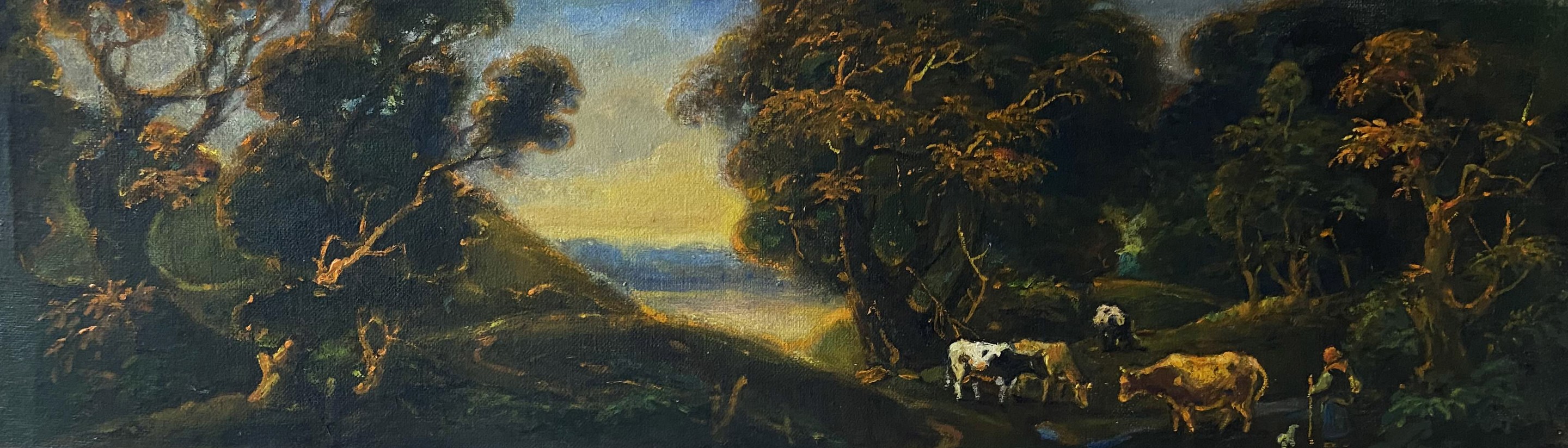 Oleg Litvinov, Evening, Herd Oleg Litvinov, Evening, Herd