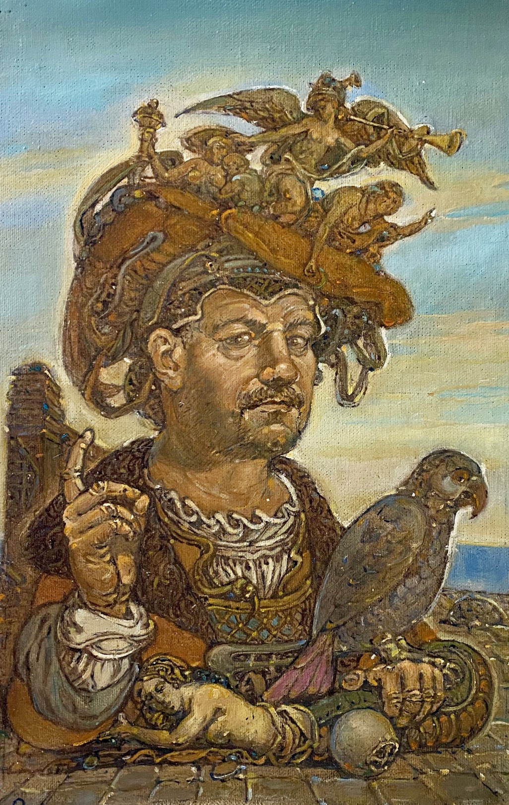 Oleg Litvinov, Artist and Time - Left part Oleg Litvinov, Artist and Time - Left part