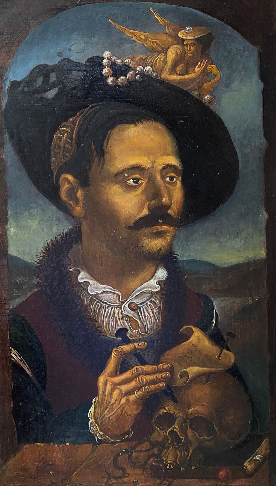 Oleg Litvinov, Portrait. Brother Oleg Litvinov, Portrait. Brother
