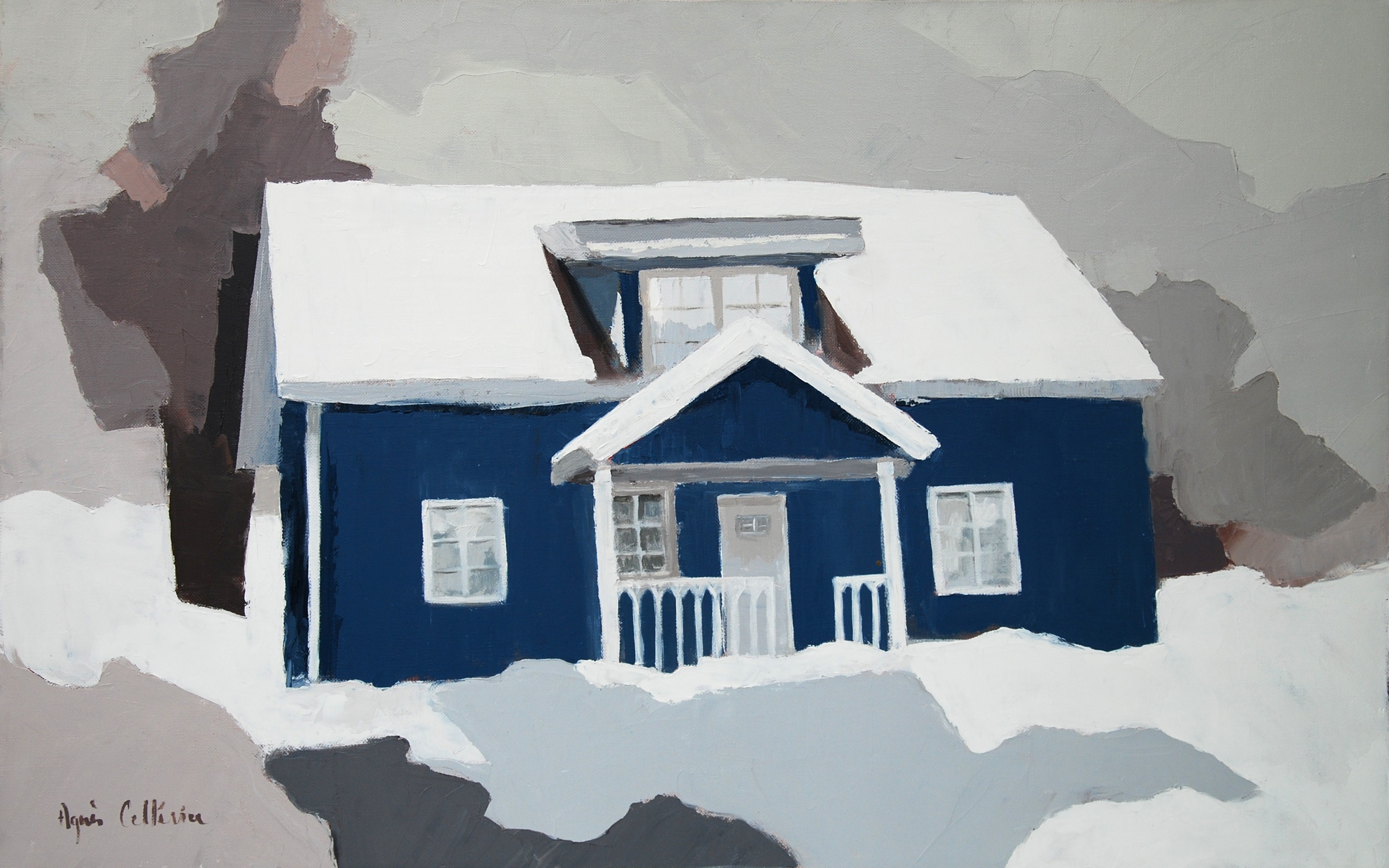 Agnès Cellérier, La maison bleue Agnès Cellérier, La maison bleue