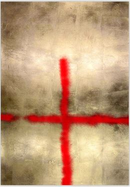 Edición, Two Lines (Faith) - Gold, Stefan Brüggemann