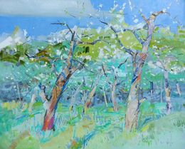 Pintura, Apple orchard, Yehor Dulin