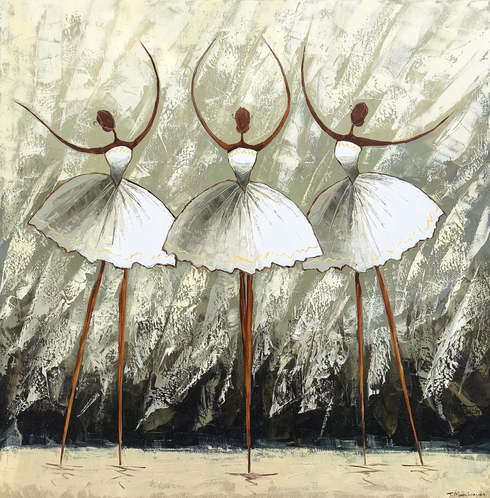 Tigma Art, Balletic Trio Tigma Art, Balletic Trio