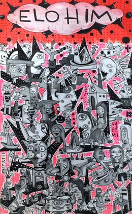 Pintura, Elohim, Boris OA