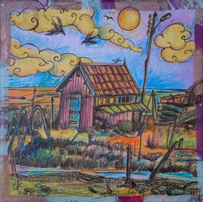Peinture, Maison, Florence Malcombe