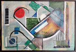 Peinture, Musical Themed Abstract. Hommage to Kandinsky., Delisle