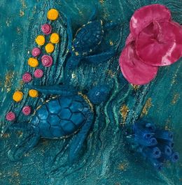 Gemälde, Life under the sea, Joëlle Darmon