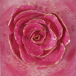 Gemälde, Parfum de rose, Joëlle Darmon