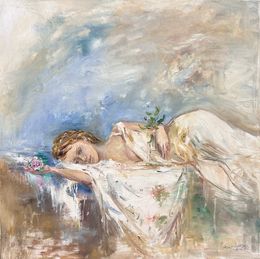 Gemälde, Sleeping Beauty, Rosa Agenjo