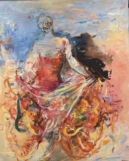Gemälde, La pañoleta Cha cha cha, Rosa Agenjo