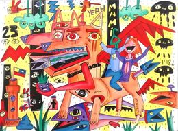 Pintura, Two dogs, Boris OA