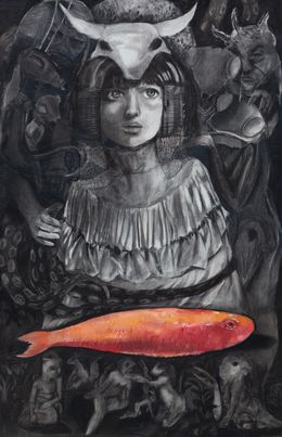 Gemälde, Metamorphosis #10, Zahra Zeinali