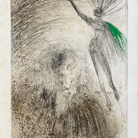Print, Old Faust, Salvador Dali