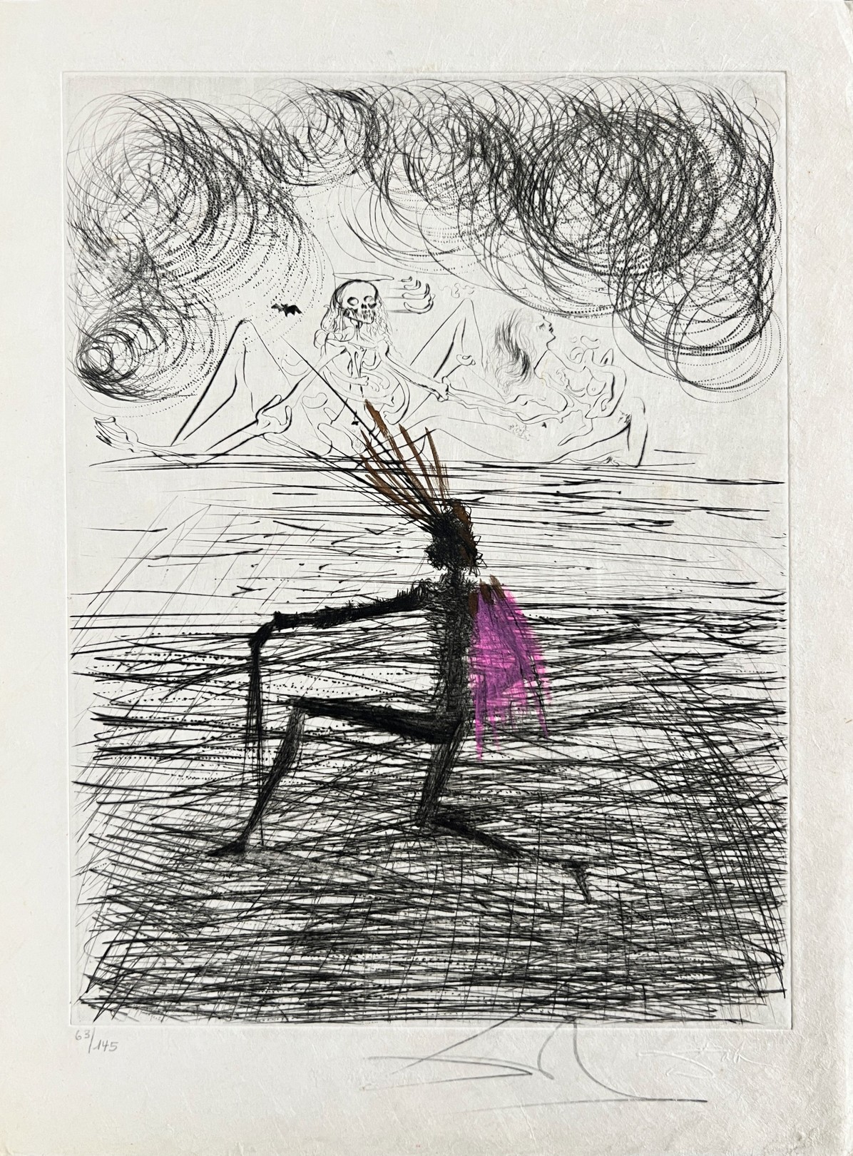 Salvador Dali, Kneeling Knight Salvador Dali, Kneeling Knight