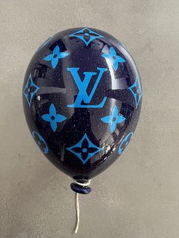 Skulpturen, Ceramic Balloon Art - LV Blue, MVR