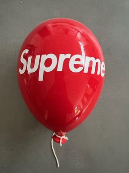 Skulpturen, Ceramic Balloon Art - Supreme Red, MVR