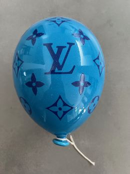 Skulpturen, Ceramic Balloon Art - LV Light Blue, MVR